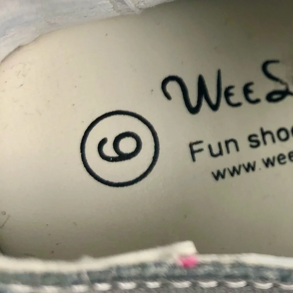 Wee Squeeks Black Leather Oxfords Sz 6